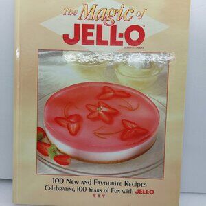 Vintage Jell-O Hardcover Cookbook The Magic Of Jell-O